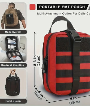 Professionele 379-delige EHBO- en Survival Kit voor Noodgevallen