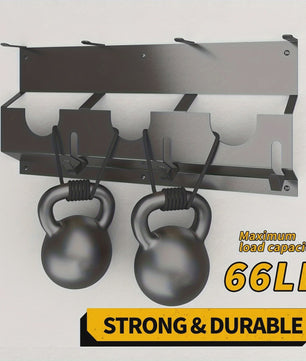 Heavy-Duty Metalen Wandrek voor Gereedschap - 3-Laags Organizer voor Haakse Slijpers en Accessoires