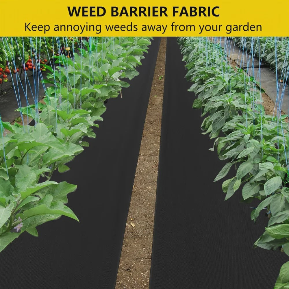 Heavy Duty Onkruiddoek 5x0.6m - Polypropyleen Bodembedekker voor Tuin, Opritten en Bedden