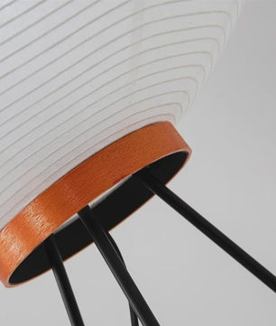 Japanse Rijstpapieren Vloerlamp - Wabi Sabi Design - Noguchi Stijl