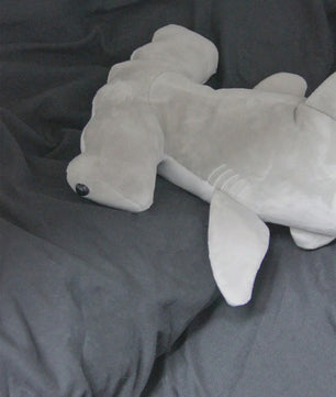 Realistische Witvinrifhaai Pluche Knuffel 40 cm - Zacht Oceaan Dieren Speelgoed Kussen