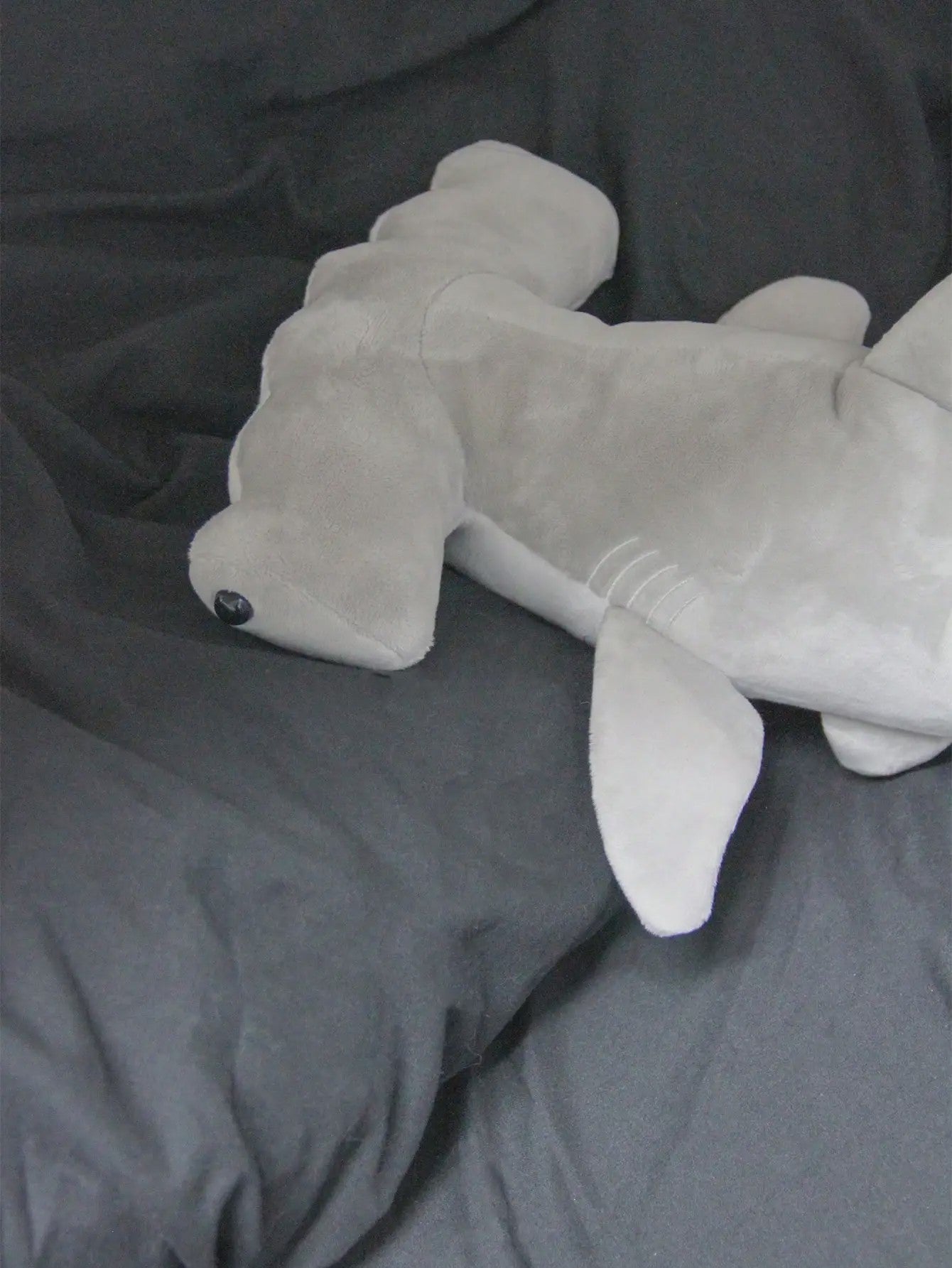 Realistische Witvinrifhaai Pluche Knuffel 40 cm - Zacht Oceaan Dieren Speelgoed Kussen
