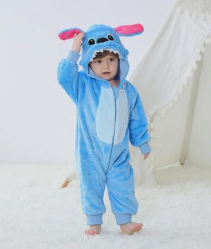 Stitch Kigurumi Kinderpyjama & Kostuum - Onesie voor Jongens en Meisjes