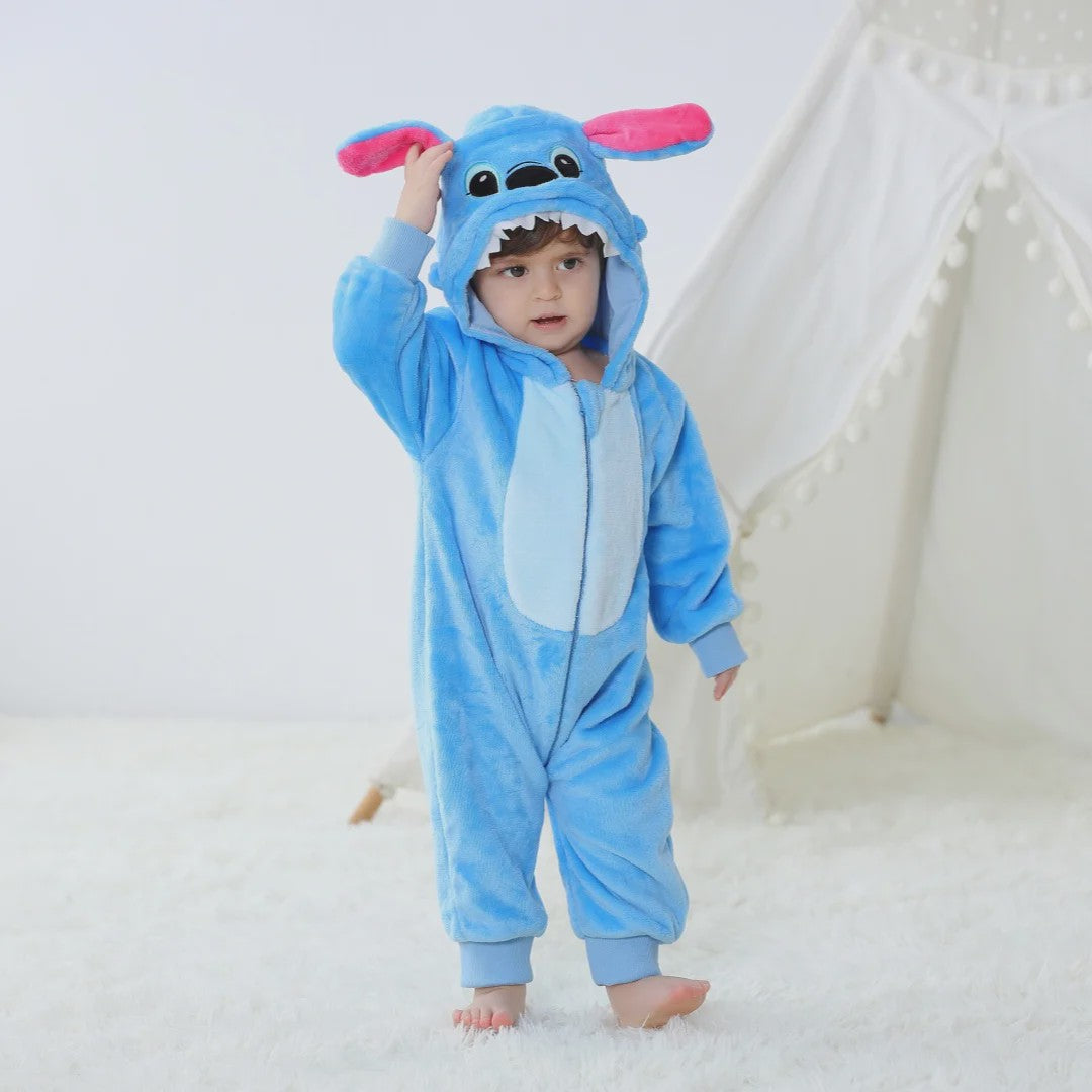 Stitch Kigurumi Kinderpyjama & Kostuum - Onesie voor Jongens en Meisjes