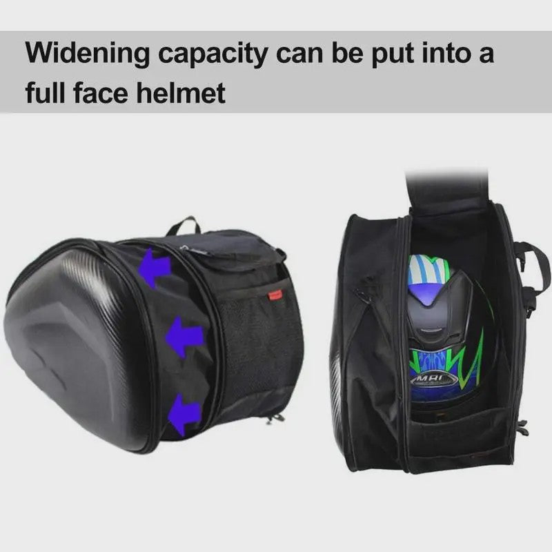 Waterdichte Motor Zadeltassen 36-58L - Zwarte Motorfiets Bagage Tassen voor Scooter & Motor