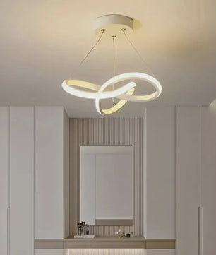 Moderne LED Plafondlamp met Uniek Streamlined Design - Sfeervolle Hanglamp