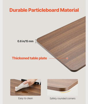 Mobiele Bedtafel met Zwenkwielen - In Hoogte & Hoek Verstelbaar Laptop Bureau