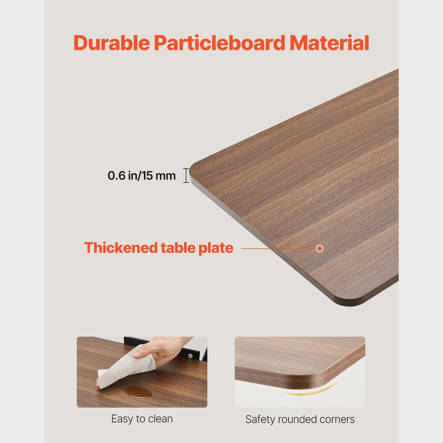 Mobiele Bedtafel met Zwenkwielen - In Hoogte & Hoek Verstelbaar Laptop Bureau