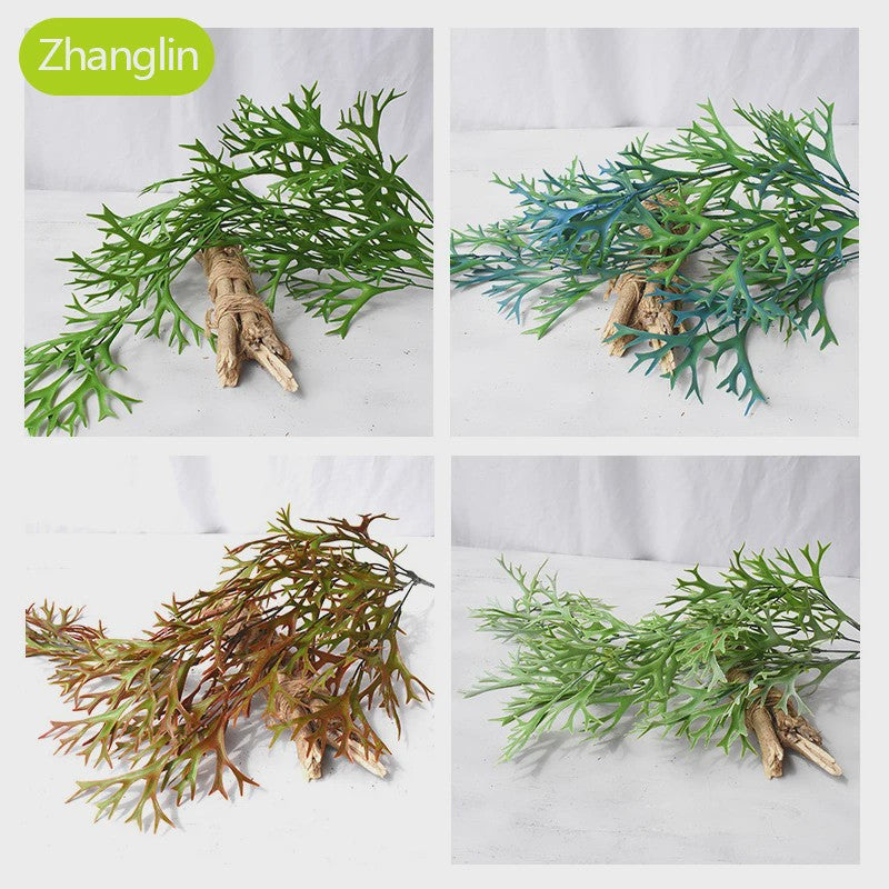 80cm Kunstplant Hanger - Decoratieve Hertshoorn Varen voor Wanden en Feesten