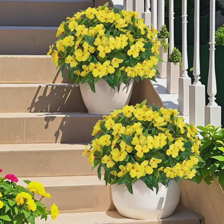Zijden Balsam Kunstbloemen - Hoge Kwaliteit Decoratie voor Bruiloft, Tafel & Tuin