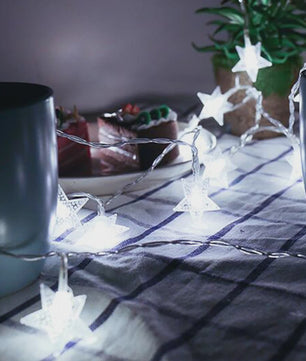 LED Sterren Lichtsnoer - Sfeervolle Verlichting voor Binnen & Buiten