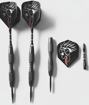 Professionele Dartpijlen Set (3 stuks) - Stalen Pijlpunten & Shafts