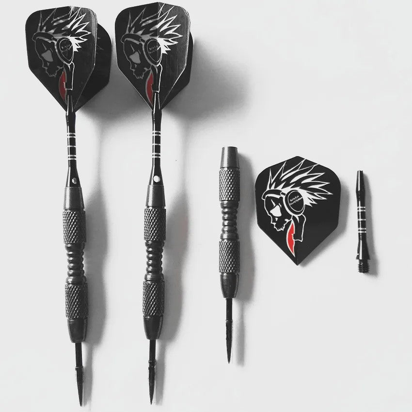 Professionele Dartpijlen Set (3 stuks) - Stalen Pijlpunten & Shafts