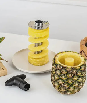 Roestvrijstalen Ananas Schillen en Snijden - Makkelijk Keuken Gadget