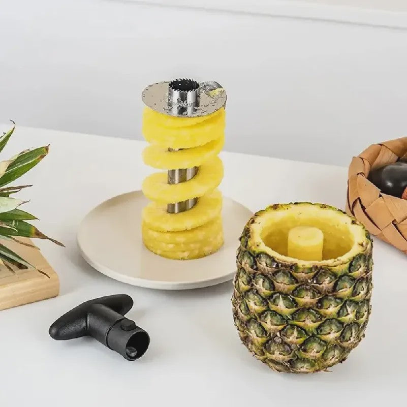 Roestvrijstalen Ananas Schillen en Snijden - Makkelijk Keuken Gadget