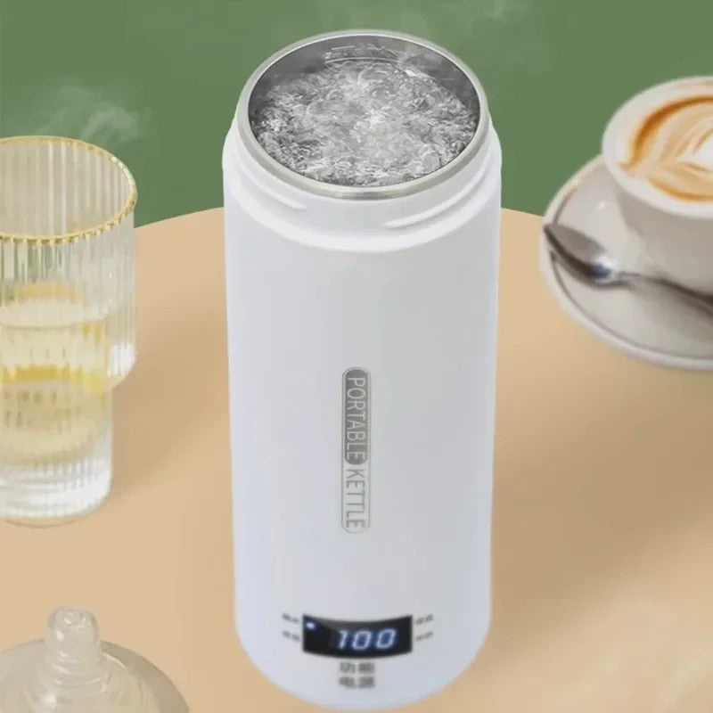 Draagbare Elektrische Waterkoker 450ml - Ideaal voor Thee, Koffie & Reizen