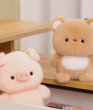 Schattige Pluche Dieren Knuffelpop - Zachte Kawaii Knuffel voor Kinderen