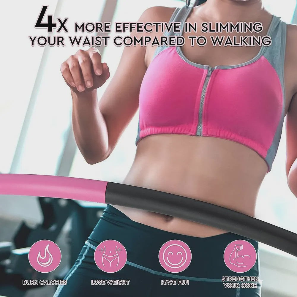 Verstelbare Hula Hoop voor Dames - Afslanken & Fitness - Makkelijk Demonteerbaar