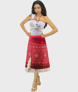 Moana Kostuum Jurk Dames - Ocean Adventure Cosplay Outfit