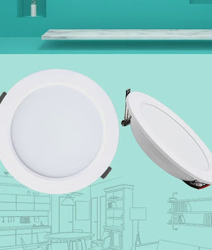 Set van 10 LED Downlighters Wit 5W-18W Rond Plafondlamp DC 12V/24V AC 110V/220V