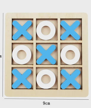 Houten Montessori Boter-kaas-en-eieren Spel: Interactieve Puzzel voor Kinderen - Educatief en Hersentrainend Speelgoed