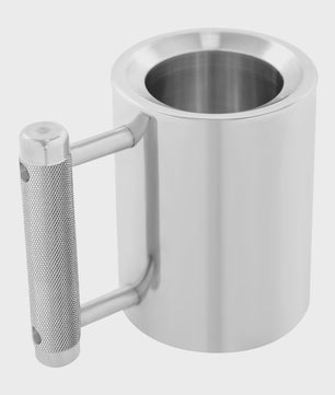 Fitness Mok met Dumbbell Handvat - 300ml RVS Beker voor Sportliefhebbers