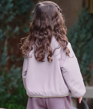 Dave & Bella Kinder Jas - Lente/Herfst Casual Outdoor Jas met Fleece Voering voor Jongens en Meisjes