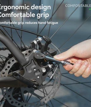ROCKBROS Compacte Fiets Reparatieset met Ratel Sleutel en Bits