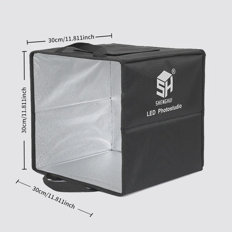 Draagbare Fotostudio Lightbox met Kleuren Achtergronden - Ideaal voor Productfotografie