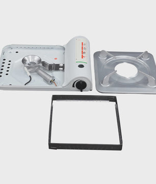 Draagbare Gasbrander 3500W - Compacte Camping Kooktoestel voor Buiten BBQ & Noodgevallen