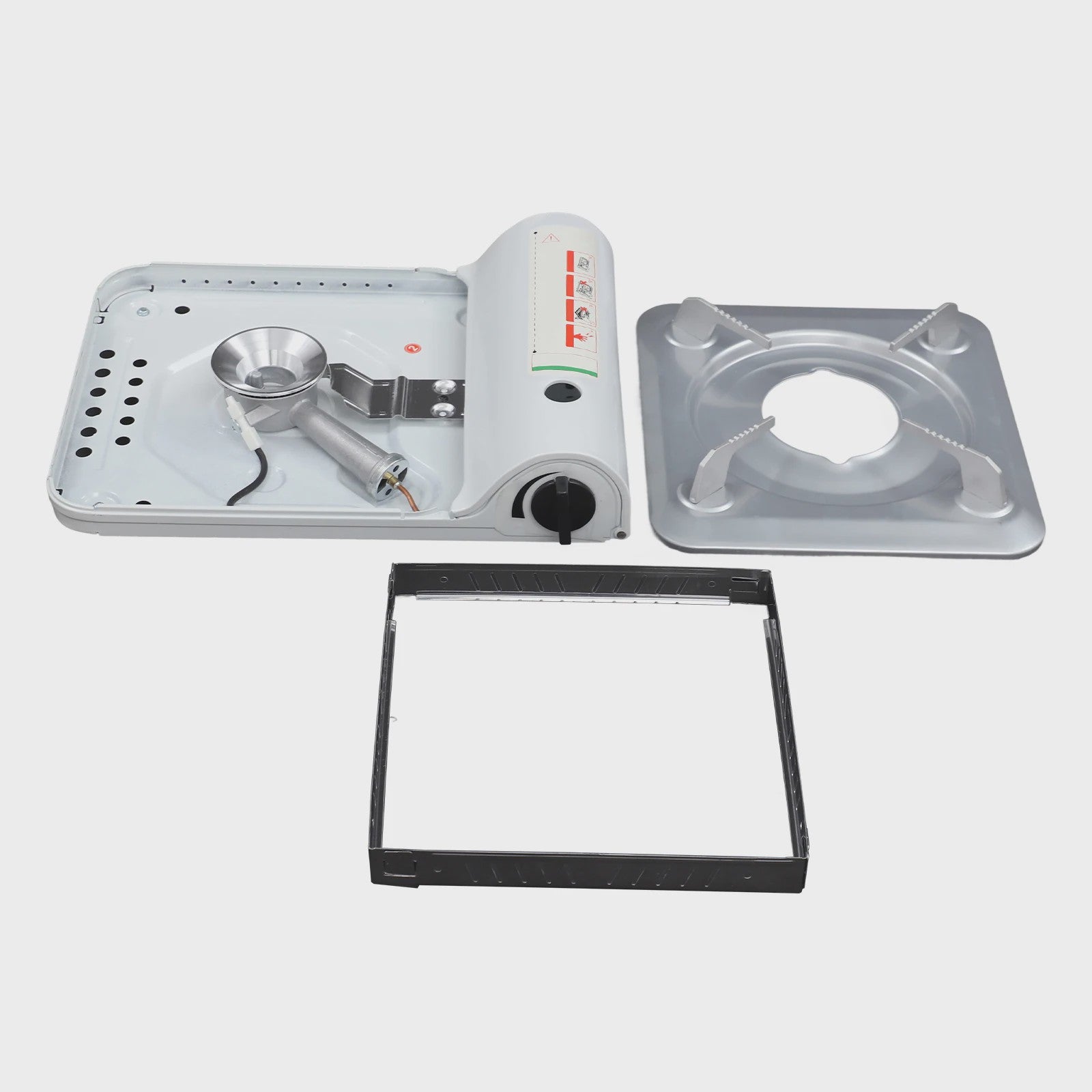 Draagbare Gasbrander 3500W - Compacte Camping Kooktoestel voor Buiten BBQ & Noodgevallen