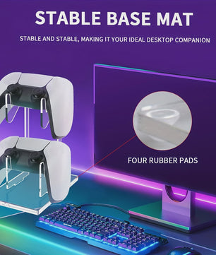 Dubbele Controller Standaard Universeel - Stijlvolle Opberger voor Gamepads