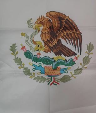 Mexico Vlag 90x150 cm - Officiële Nationale Banner voor Binnen en Buiten