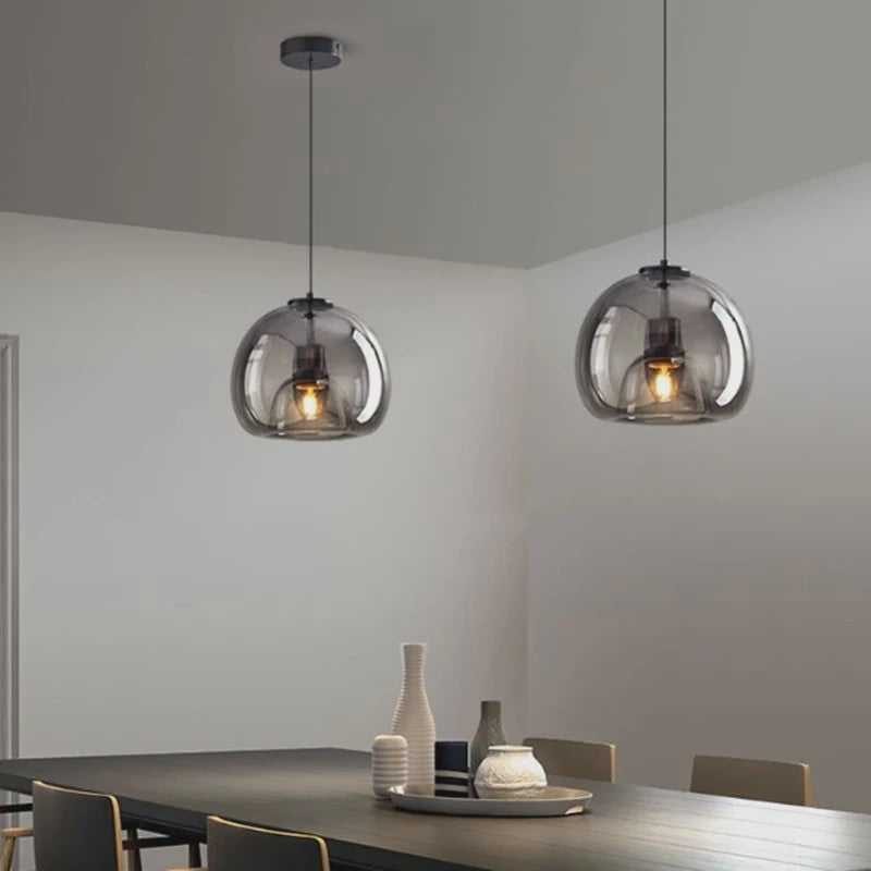 Moderne Glazen Hanglamp - Stijlvolle Plafondlamp voor Eetkamer & Interieur