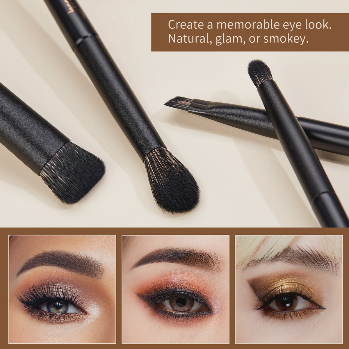 Jessup 14-delige Make-up Kwasten Set: Compleet voor Foundation, Oogschaduw & Contour