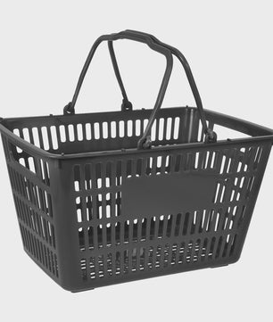 Robuuste Draagbare Boodschappenmand - Duurzaam Plastic met Handvat