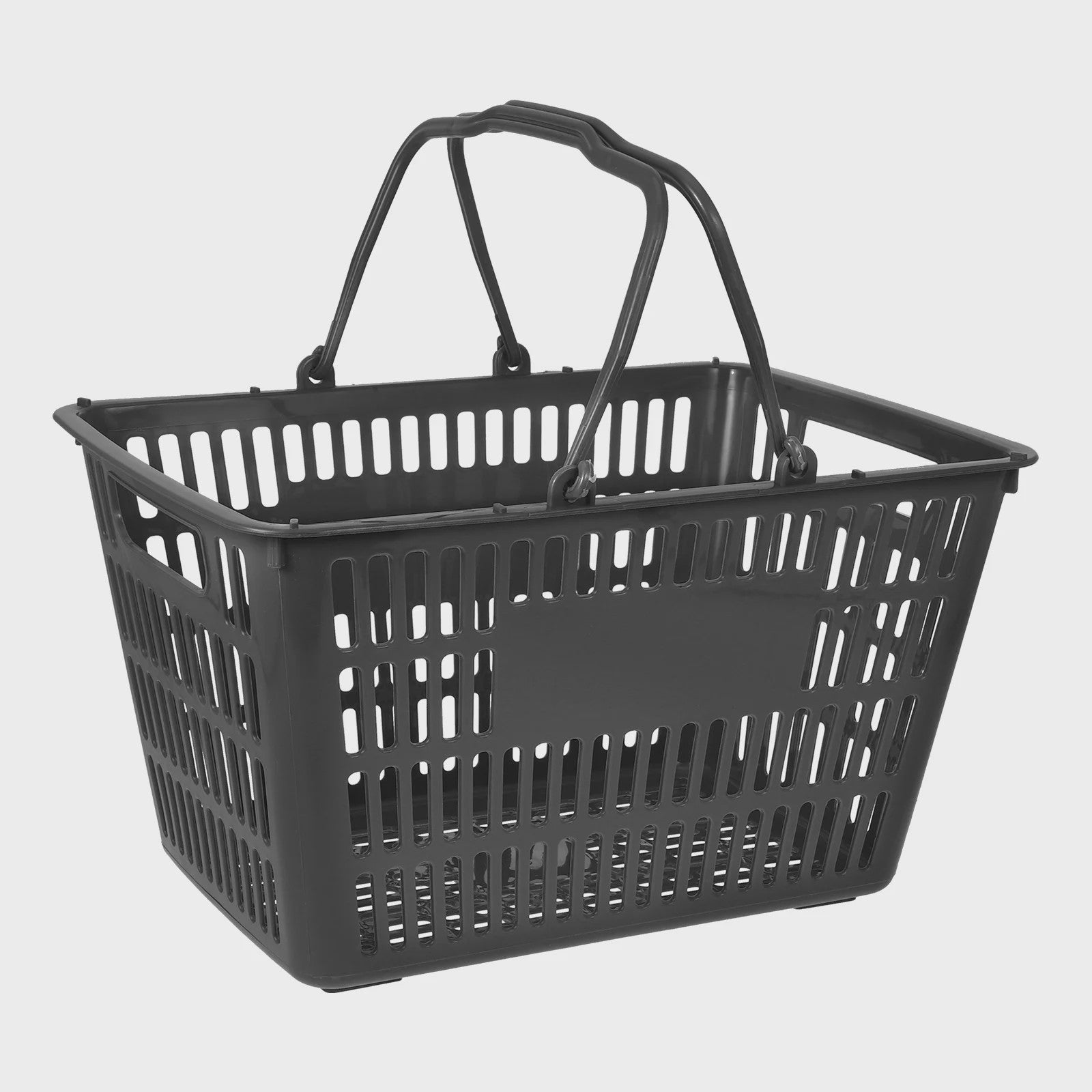 Robuuste Draagbare Boodschappenmand - Duurzaam Plastic met Handvat