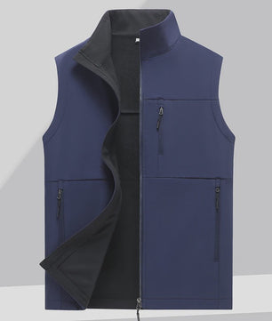 Heren Softshell Gevoerd Vest - Waterdicht, Winddicht & Warm