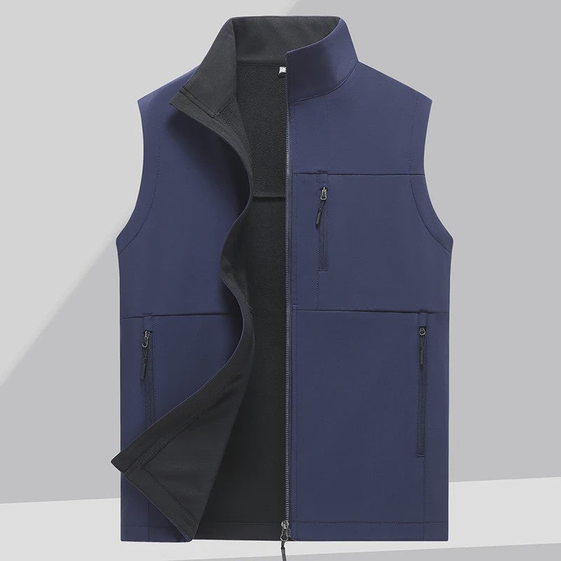 Heren Softshell Gevoerd Vest - Waterdicht, Winddicht & Warm
