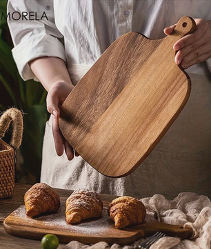 Houten Snijplank met Handvat - Stijlvol & Duurzaam voor Keuken & Serveertafel