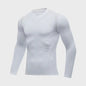 Heren Compressie Sport T-shirt - Sneldrogend en Ademend voor Fitness, Hardlopen & Training