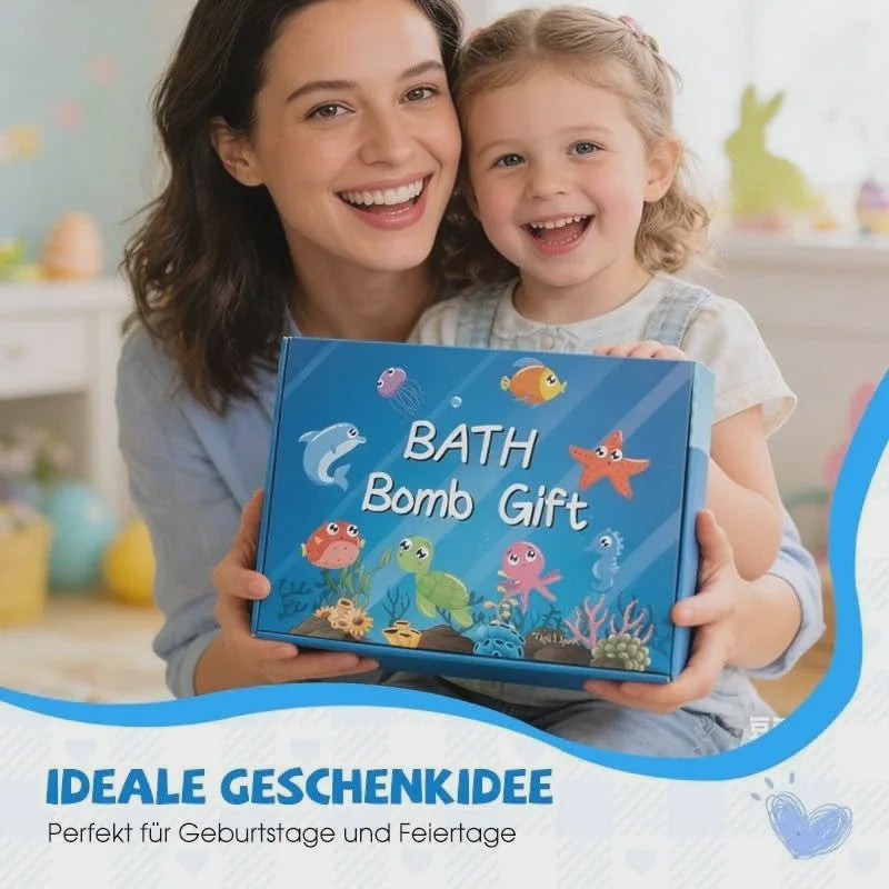 12x Bruisballen Zee Thema - Leuk & Educatief Badplezier voor Kinderen en Volwassenen