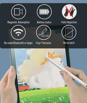 Stylus Pen voor iPad Pro, Air & Mini - Precisie Touch Pen met Palm Rejection