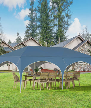 Inklapbaar Paviljoen 3x6m met 6 Zijwanden - Waterdicht, UV-bescherming & Draagtas