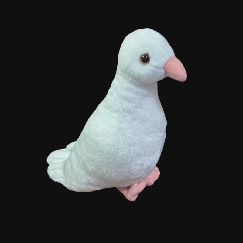 Pluche Duif Realistisch Zacht Knuffeldier - Kinder Cadeau