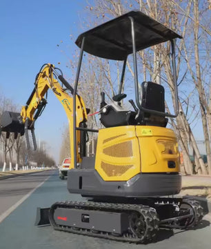 Mini Graafmachine 1.5 Ton - Multifunctioneel & Aanpasbaar