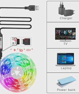 RGB LED Strip Verlichting - Flexibel, APP & Afstandsbediening - 5m t/m 30m - Sfeervolle Decoratie