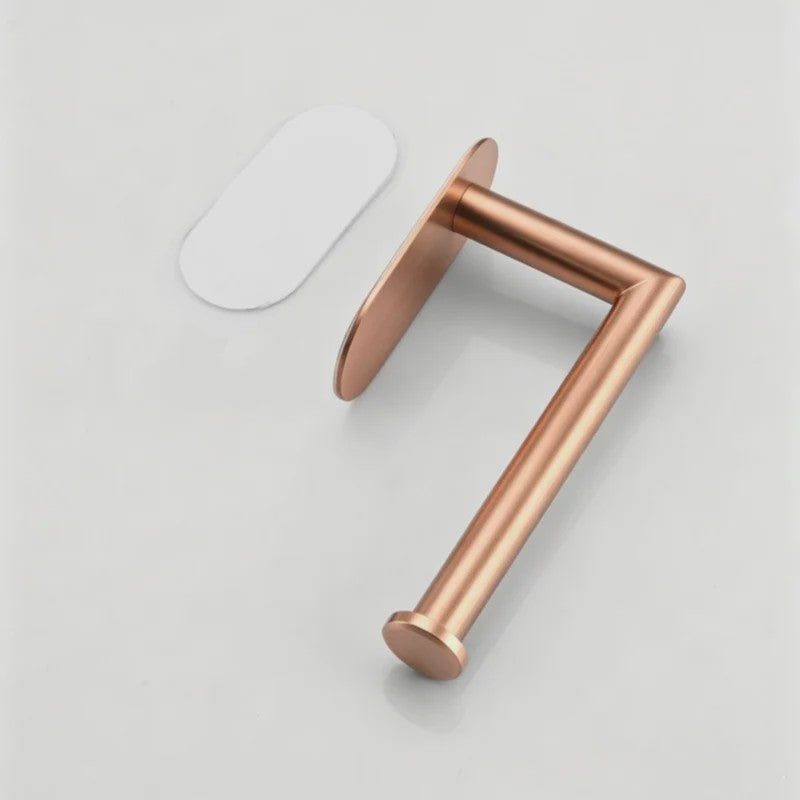 Rose Goud Toiletrolhouder - Keukenrolhouder & Handdoekhaak - Wandmontage