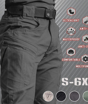 Herfst/Winter Heren Cargo Broek - Lichtgewicht, Waterdicht & Sneldrogend