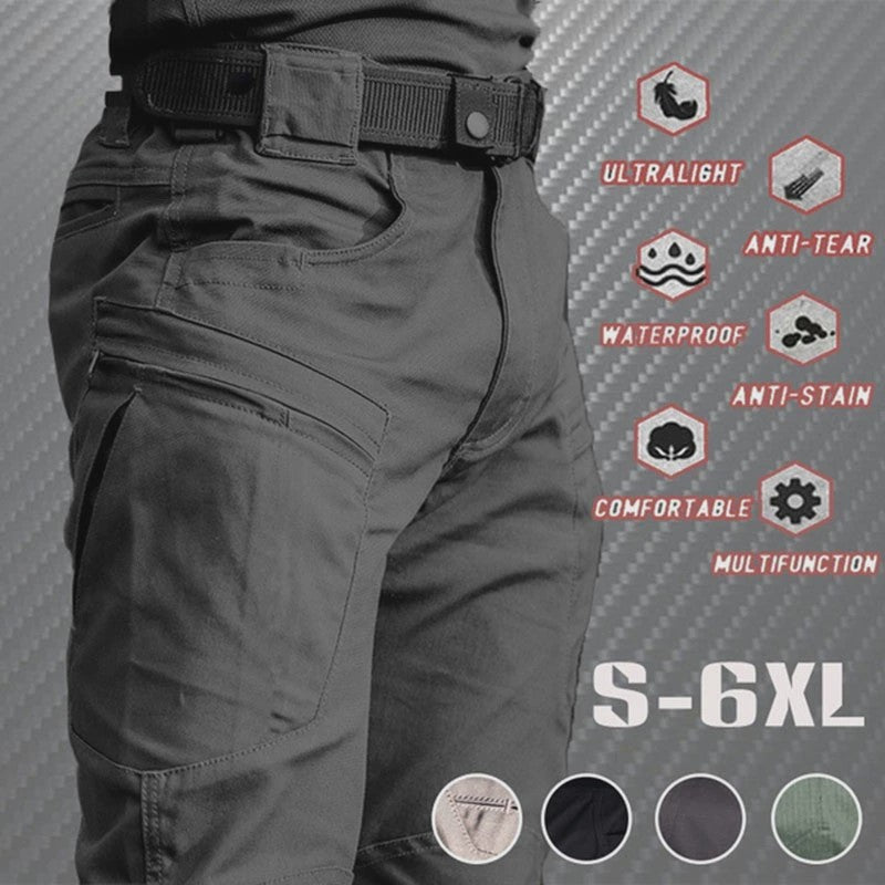 Herfst/Winter Heren Cargo Broek - Lichtgewicht, Waterdicht & Sneldrogend